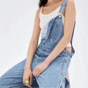 Sunday Best Sky Blue Denim Overalls